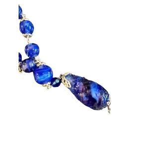 Graduated venetian glass necklace